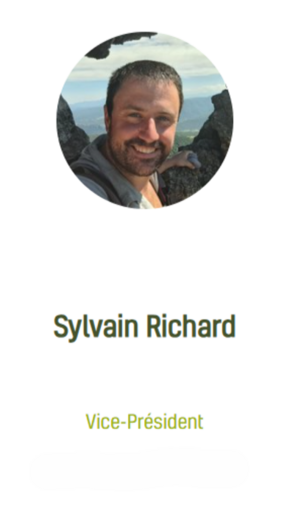 Photo de Sylvain Richard, le vice-président.